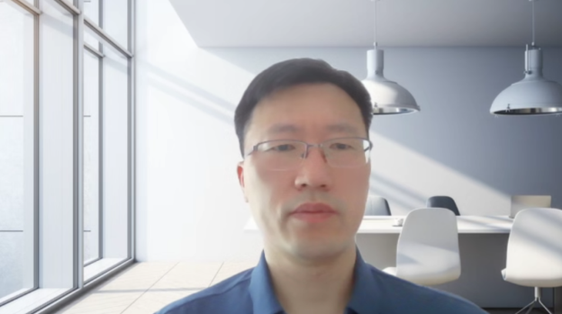 A person wearing glassesDescription automatically generated with medium confidence